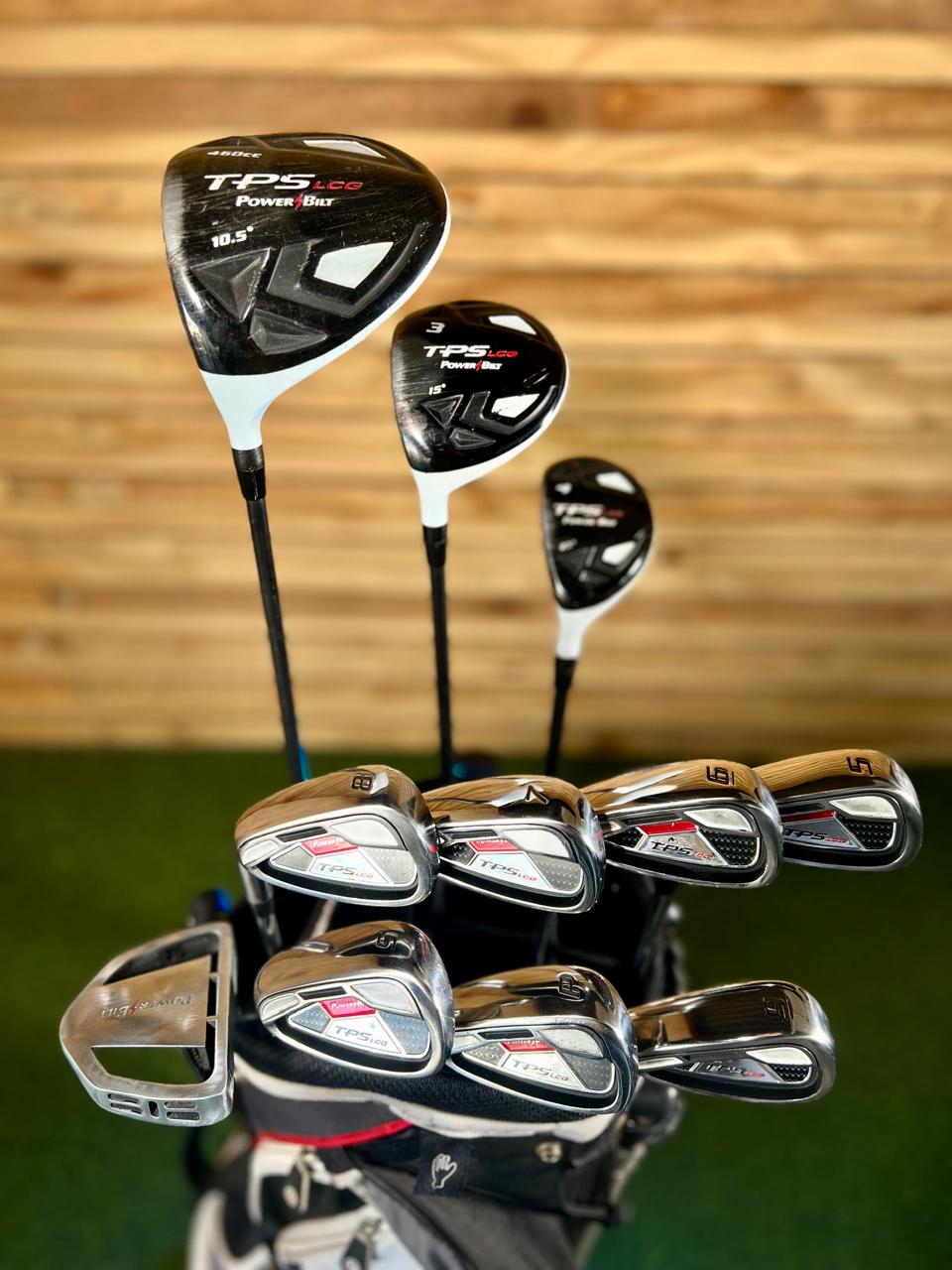 Left Hand Powerbilt Golfset