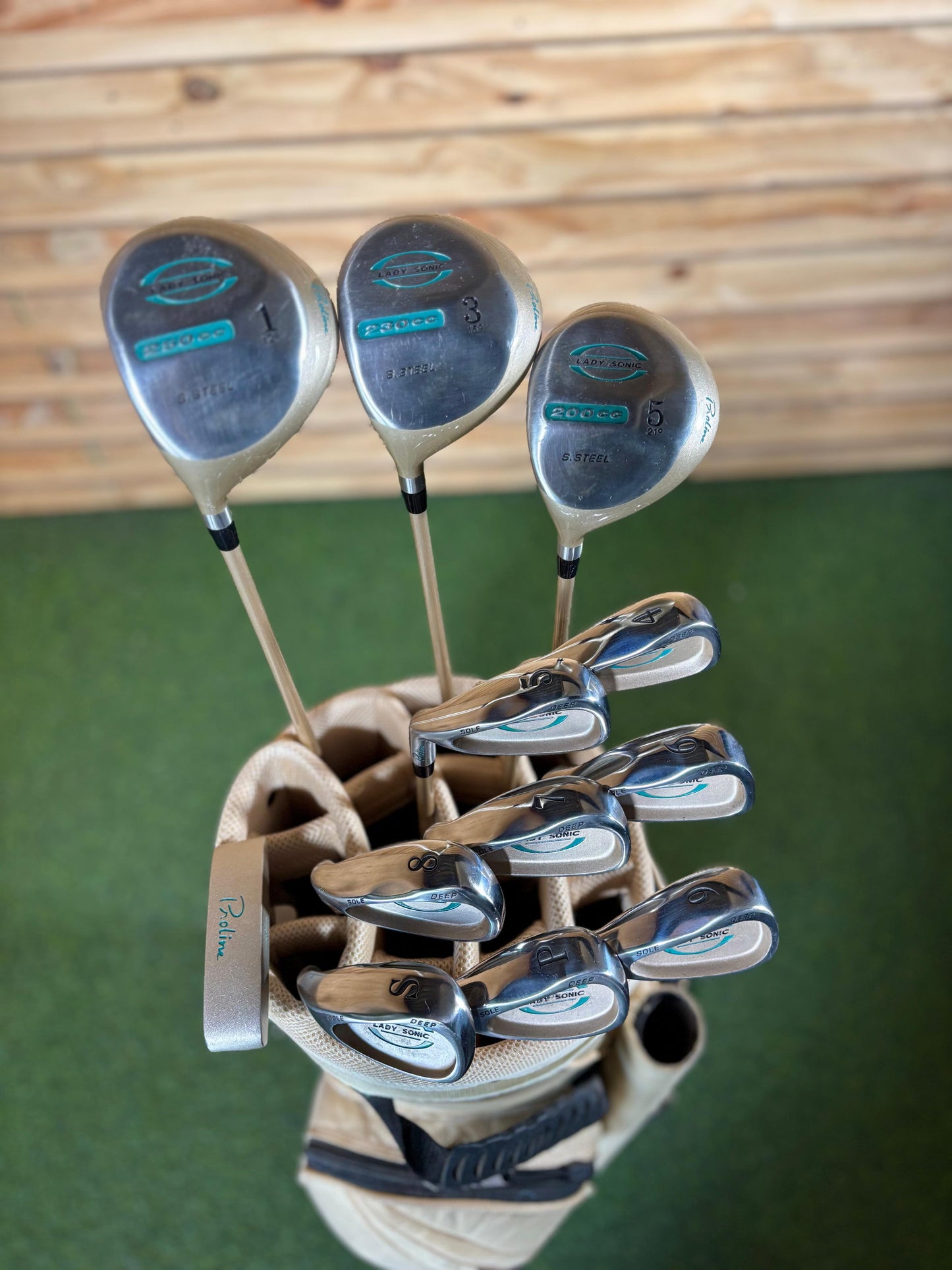 Lady Sonic Left Hand Golfset
