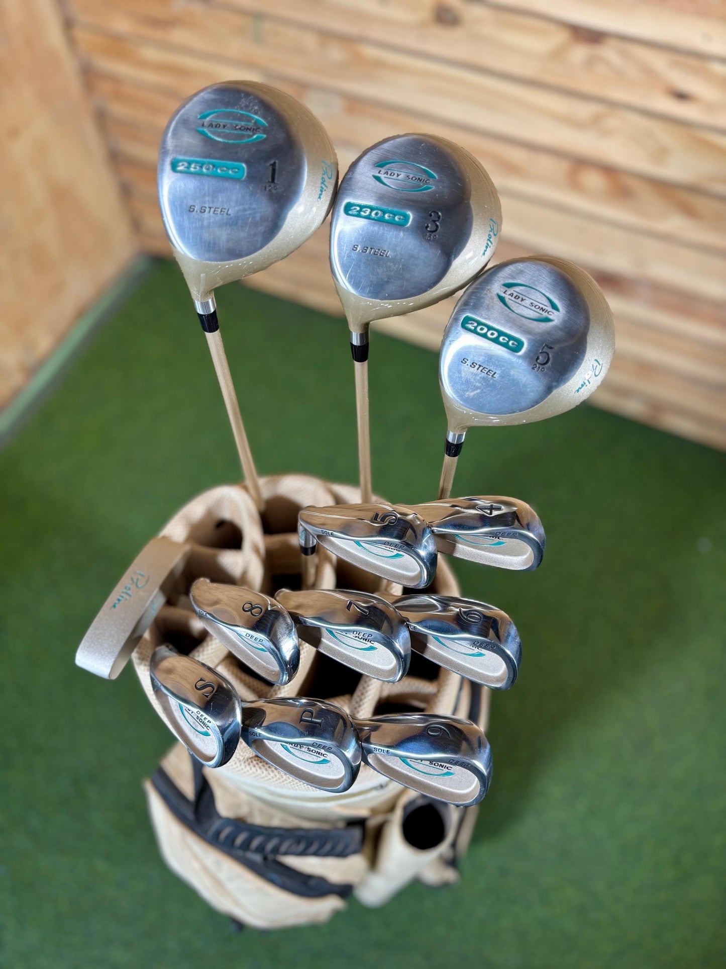 Lady Sonic Left Hand Golfset