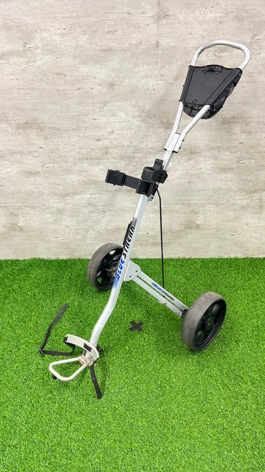 Blue Streak 2-Wheel Push Golf Cart.