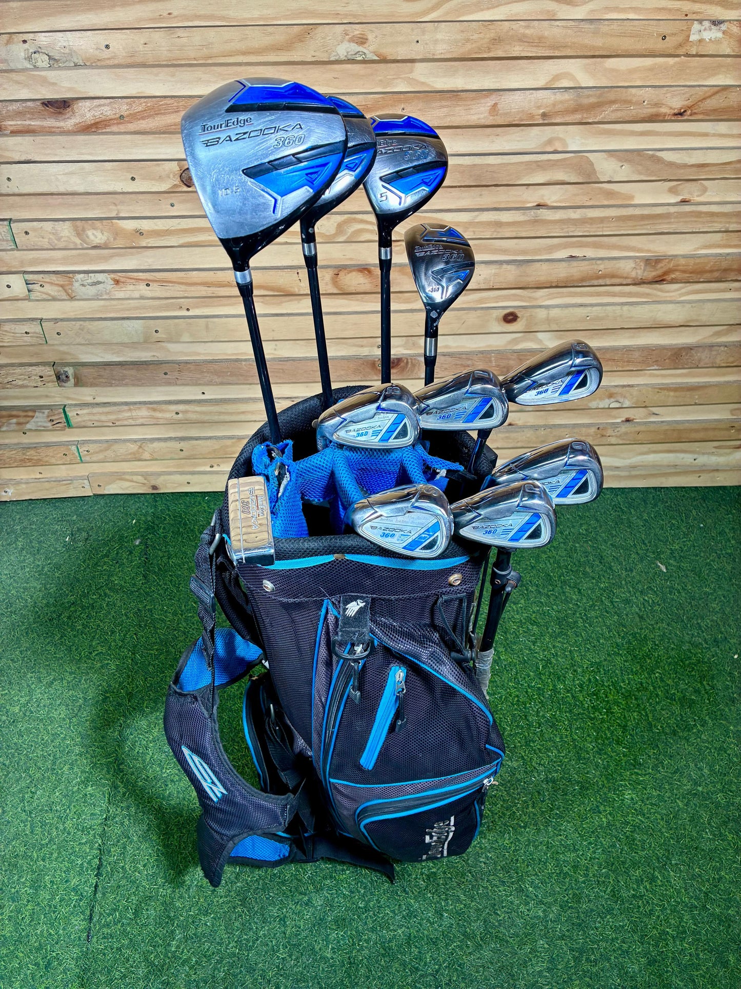 Left Handed Tour edge Bazooka 360 Golf set