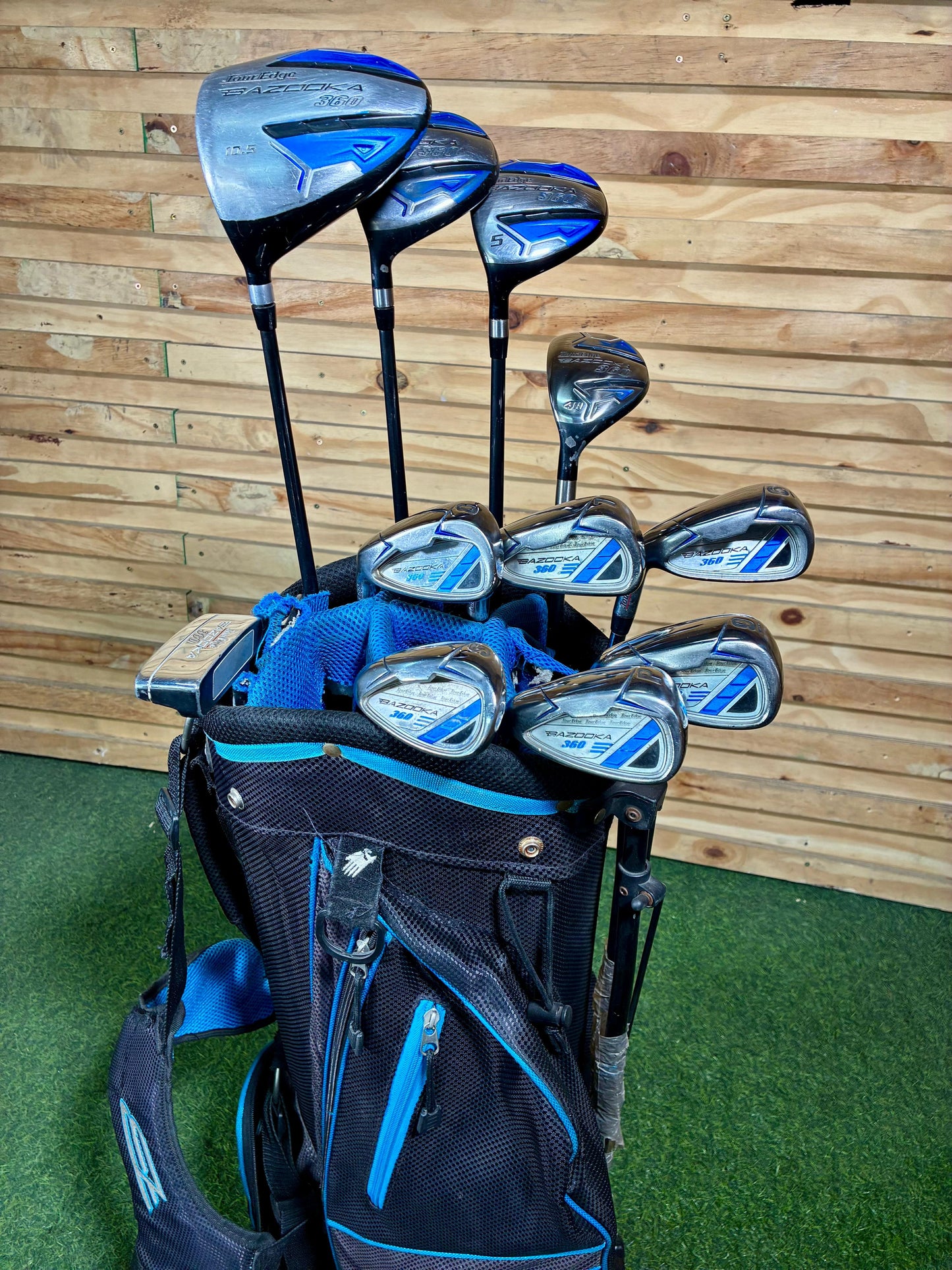 Left Handed Tour edge Bazooka 360 Golf set