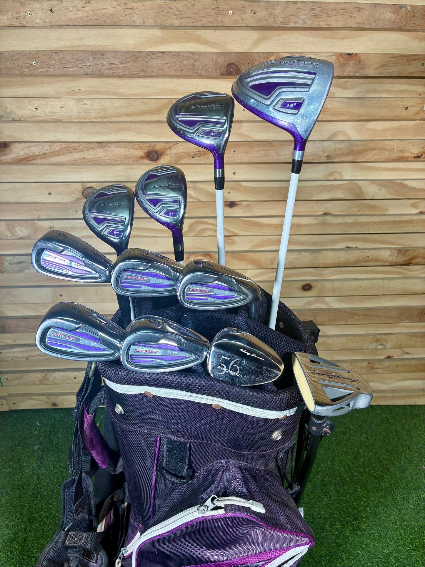 Ladies Tommy Armour Silver Scott Golf set