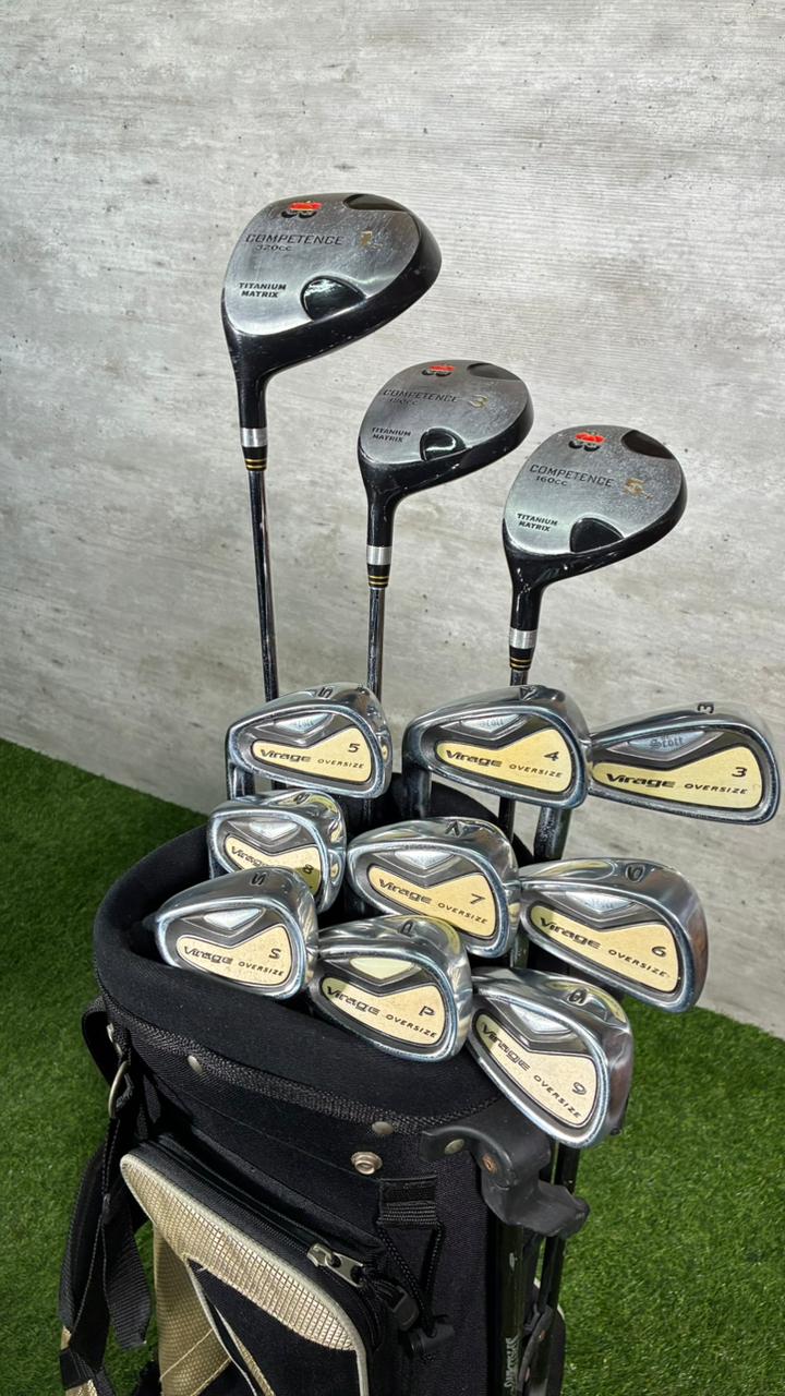 Left Handed Spalding Virage Oversize Golf set