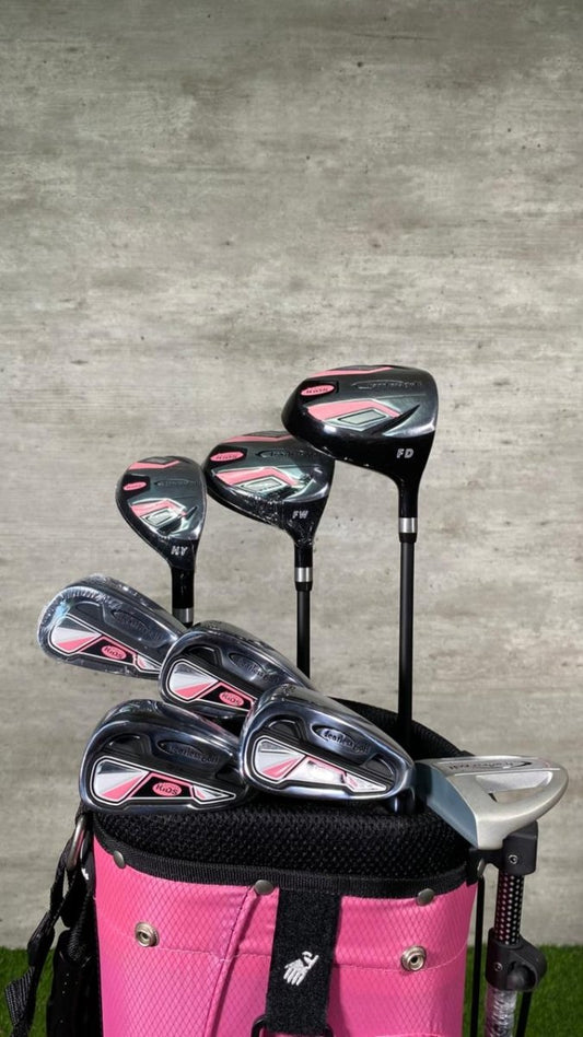 Brand New Pink Fearless Kiddies (11 - 13) Golf Set - WeBuyClubz
