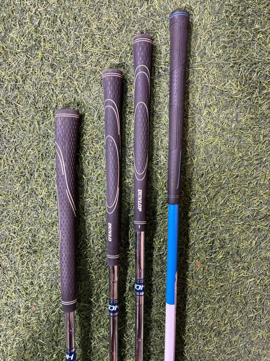 Dunlop DDH Golf Set & 2 Wheel Cart duo - WeBuyClubz