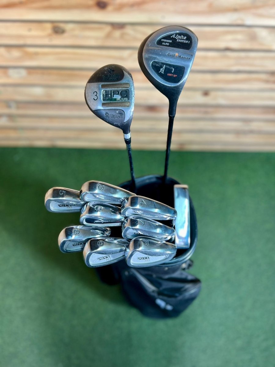 Giant Gold Golf Set - WeBuyClubz