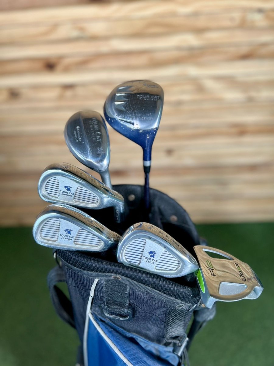 Kids Cougar Tour Cat Golf Set - WeBuyClubz