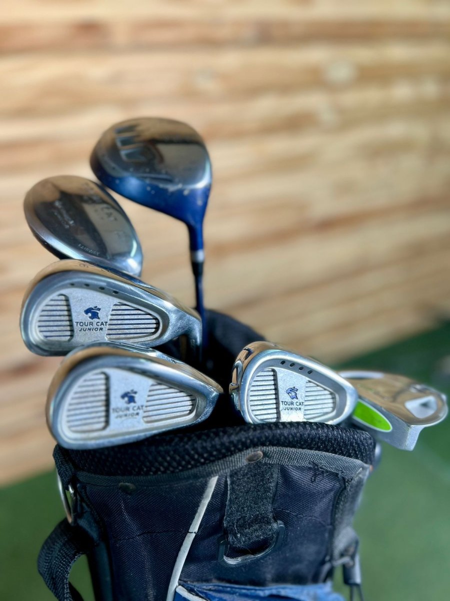 Kids Cougar Tour Cat Golf Set - WeBuyClubz