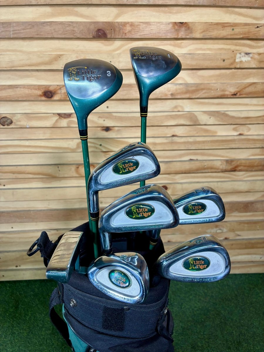 Left handed Little Tiger Kids 9 - 11 Golf set - WeBuyClubz