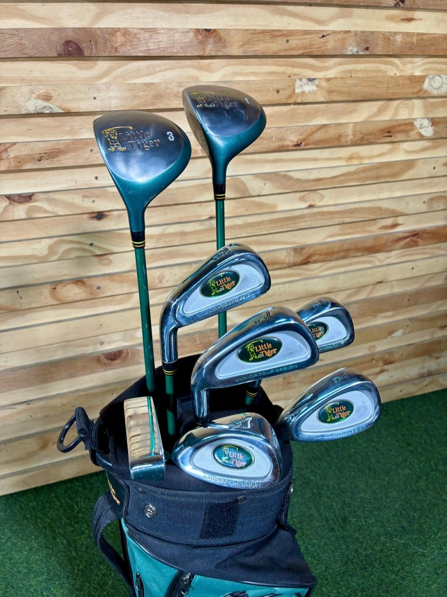 Left handed Little Tiger Kids 9 - 11 Golf set - WeBuyClubz