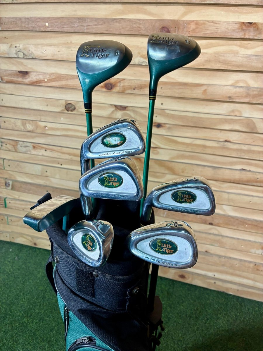 Left handed Little Tiger Kids 9 - 11 Golf set - WeBuyClubz