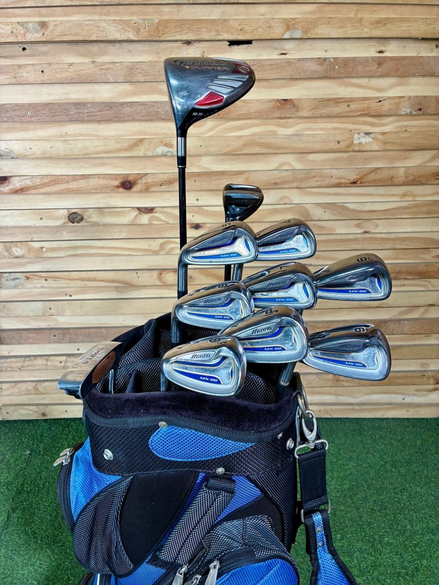 Left - Handed Mizuno MX - 100 Golf Set - WeBuyClubz