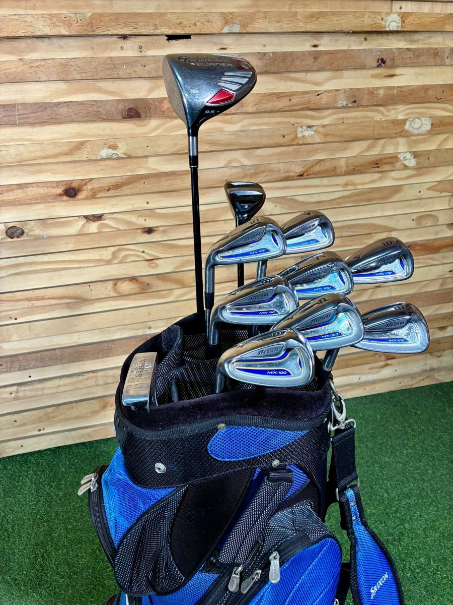 Left - Handed Mizuno MX - 100 Golf Set - WeBuyClubz