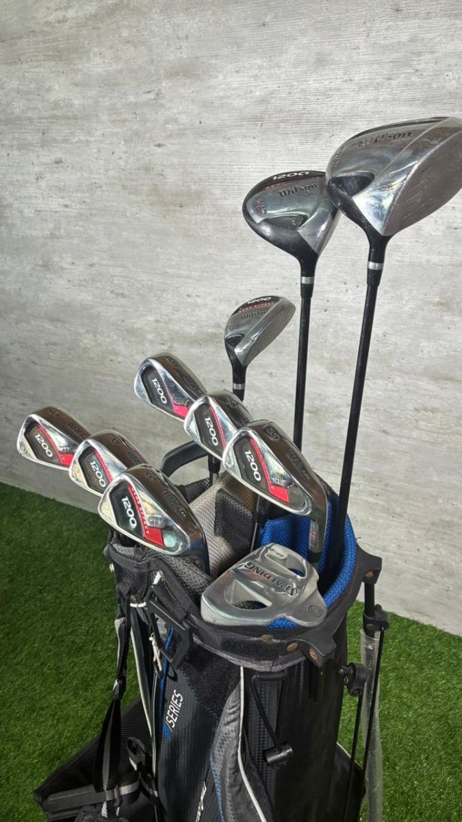 Wilson 1200 Gear Effect + 2 Wheel Cart duo Deal - WeBuyClubz