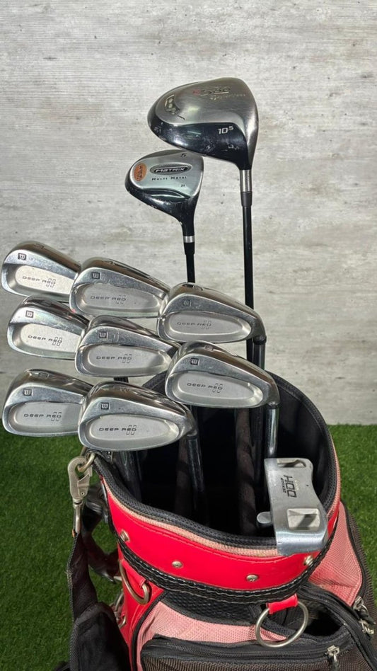 Wilson Deep Red Golf set - WeBuyClubz