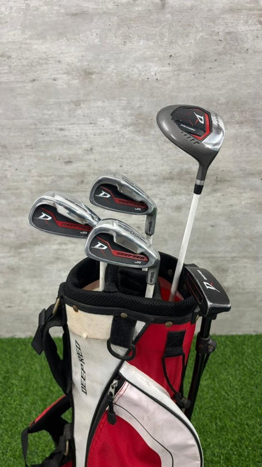 Wilson Deep Red Junior (12 - 13) Golf Set - WeBuyClubz