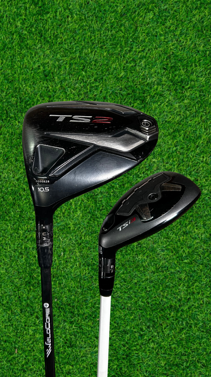 Left Handed Titleist TS2 Driver & Titleist TSi3 Hybrid Combo