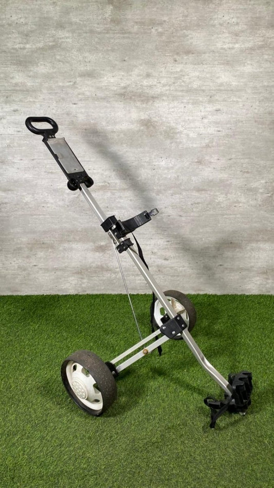 2-Wheel Pull Golf Cart - WeBuyClubz