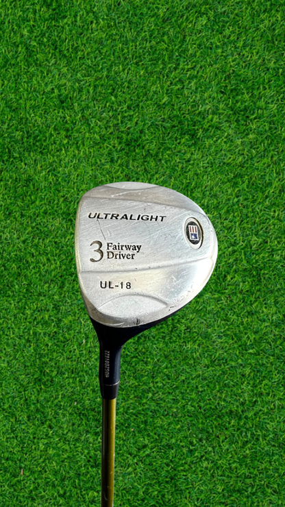 Left Handed US Kids Ultralight UL-18 (11-13) 3 Fairway Wood