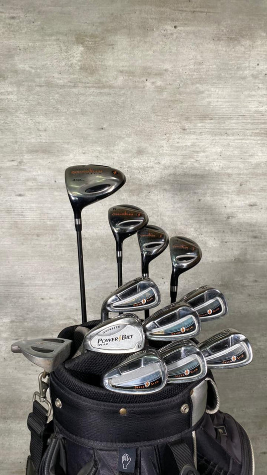 Left Handed PowerBilt Grand Slam Golf Set