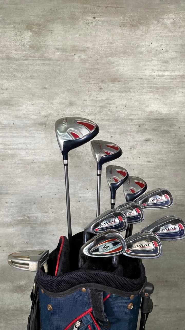 Left Handed Tommy Armour Axial Golf Set