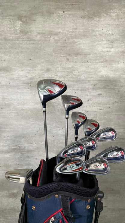 Left Handed Tommy Armour Axial Golf Set