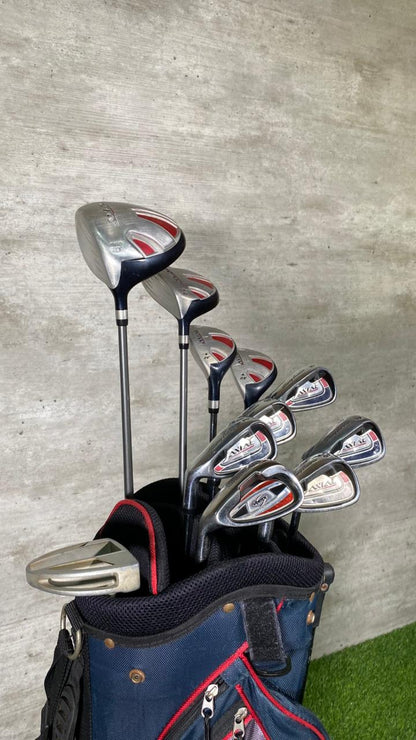 Left Handed Tommy Armour Axial Golf Set
