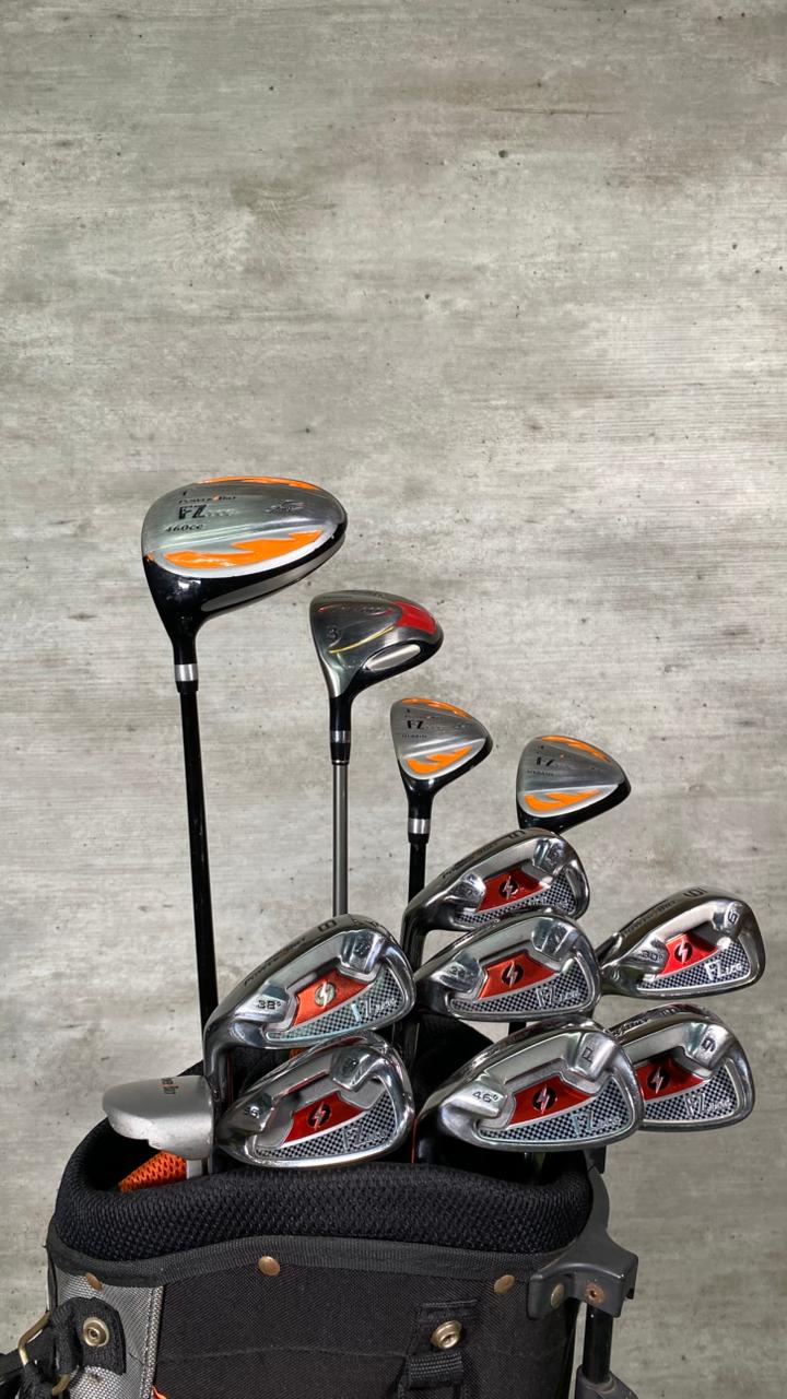 Left Handed PowerBilt FZ LCG Golf Set