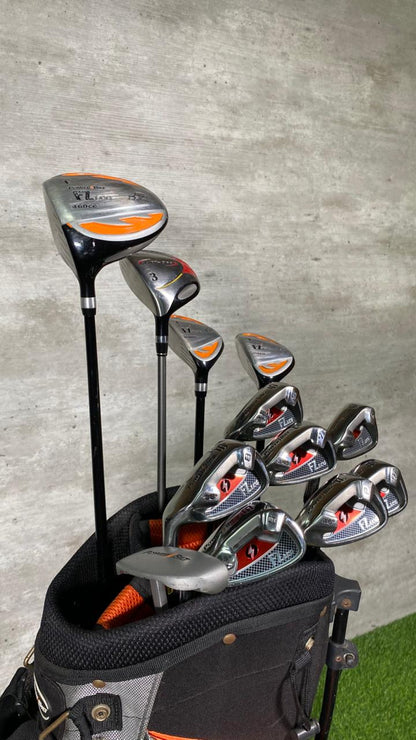 Left Handed PowerBilt FZ LCG Golf Set