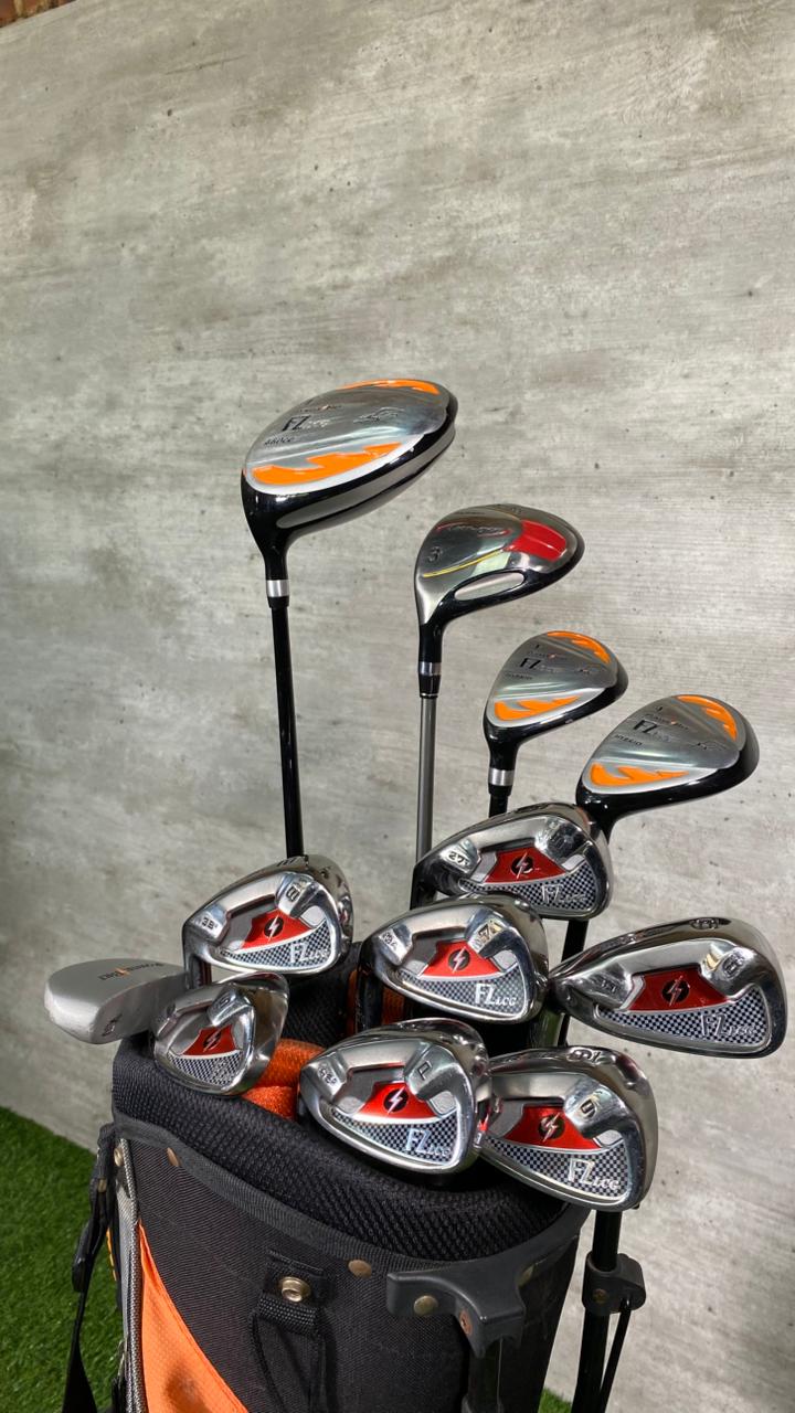 Left Handed PowerBilt FZ LCG Golf Set