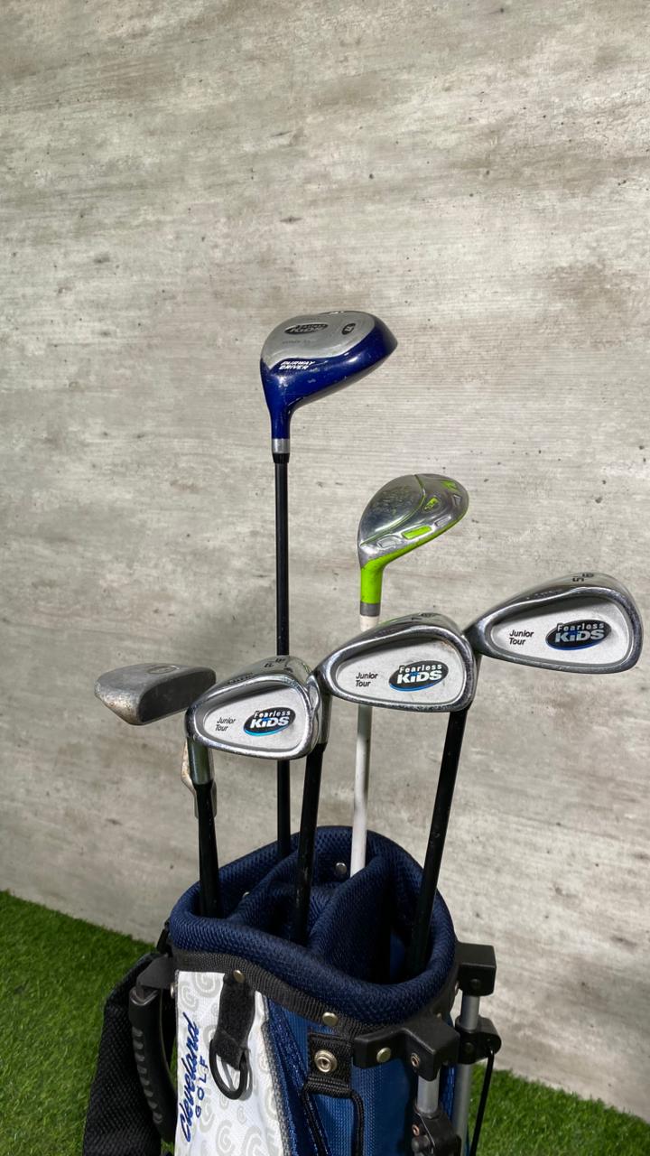 Left Handed Fearless Kids Junior Tour (5-7) Golf Set