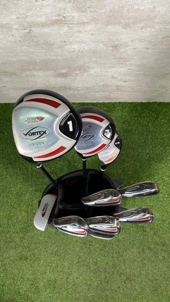 Left Handed Tiger Shark Vortex Golf Set