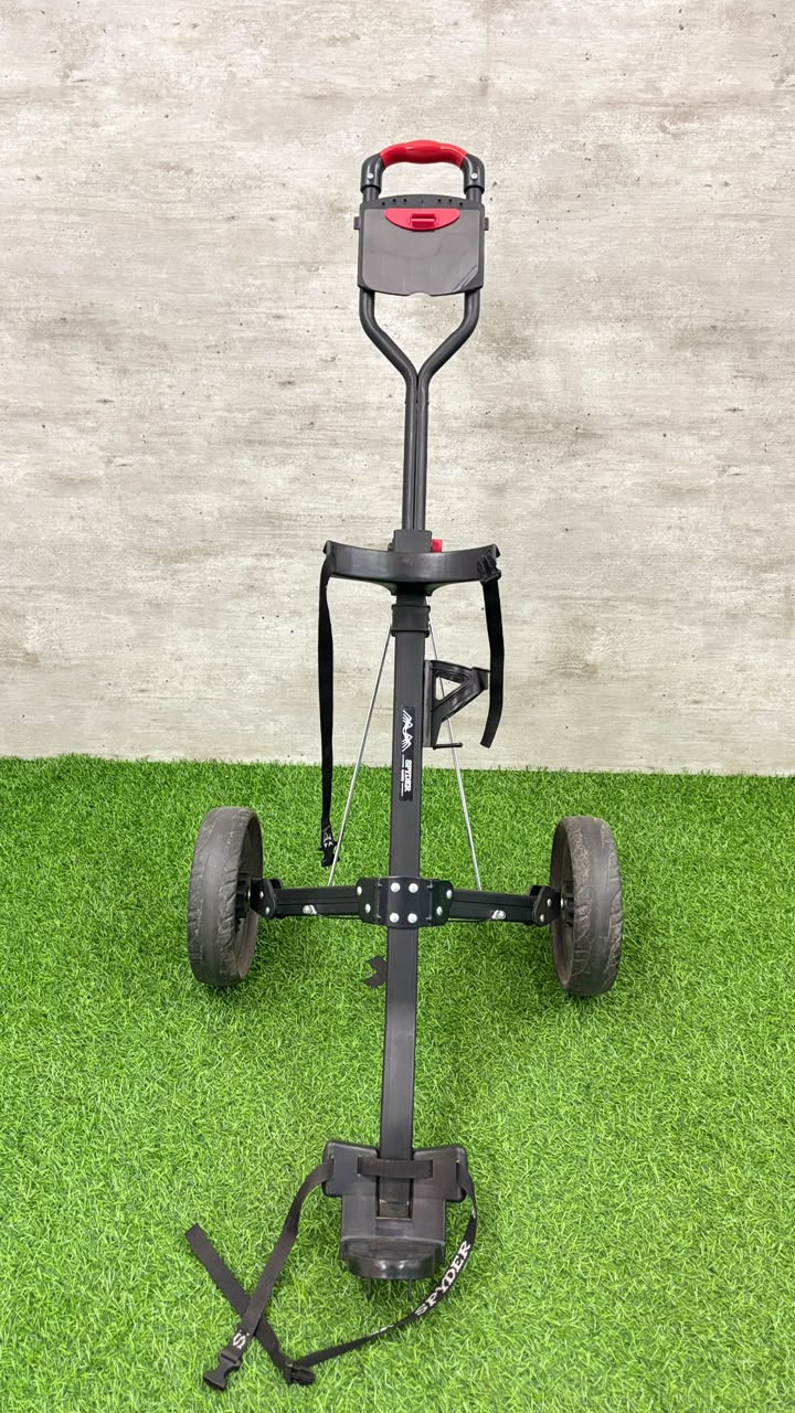 Spyder 2-Wheel Push Golf Cart Set