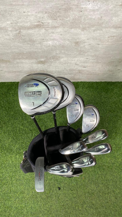 Left Handed Tiger Shark TS960 Golf Set