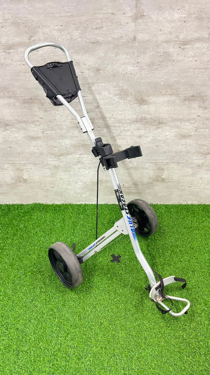 Blue Streak 2-Wheel Push Golf Cart.