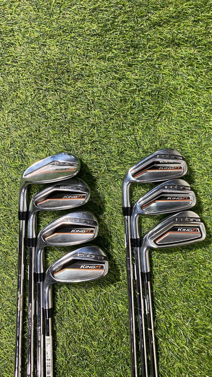 Left Handed Cobra King F7 Iron Set