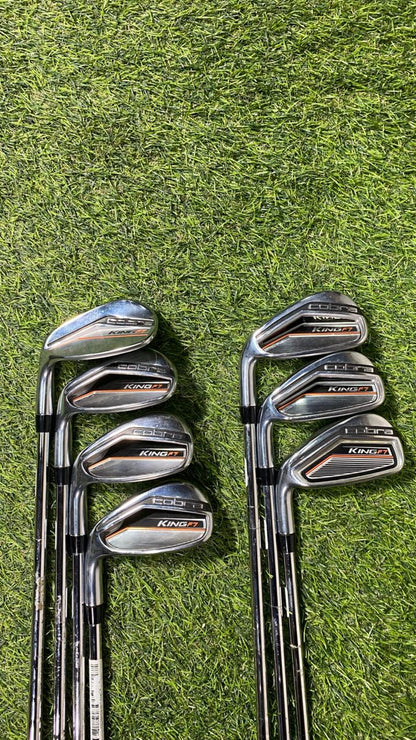 Left Handed Cobra King F7 Iron Set