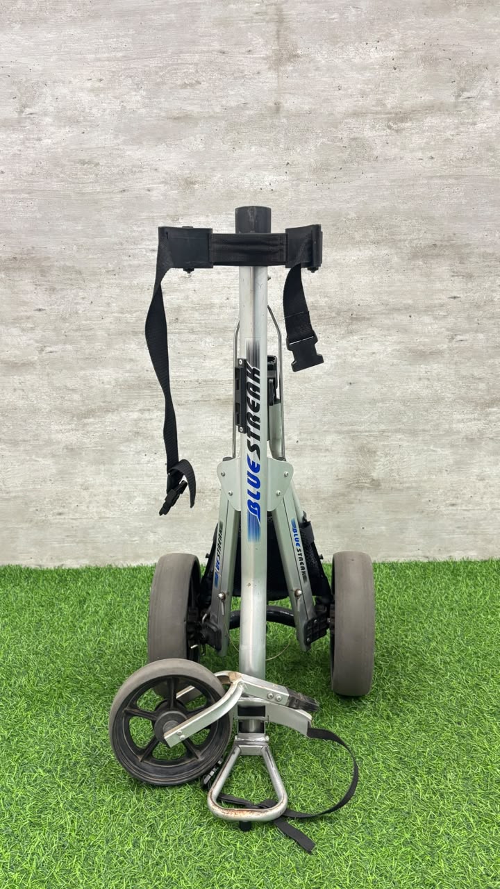 Blue Streak 3-Wheel Push/Pull Golf Cart