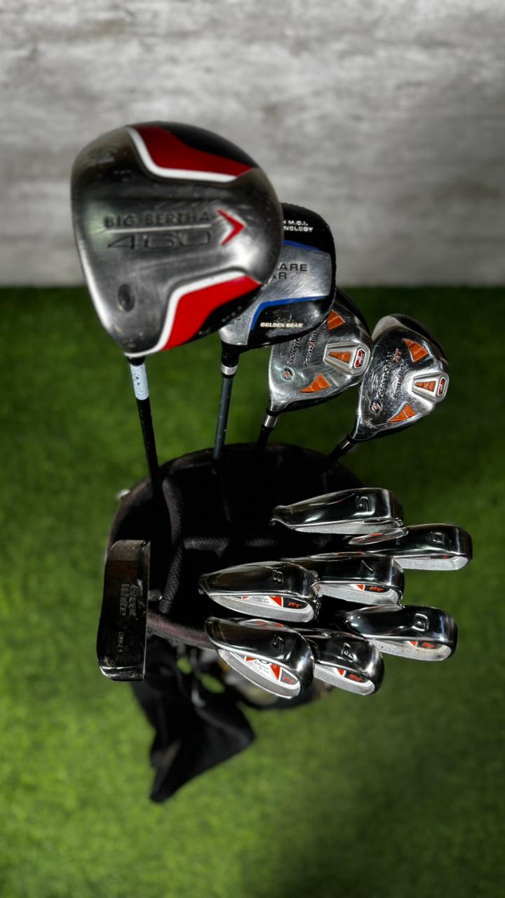 Left Handed Powerbilt GrandSlam Golf Set