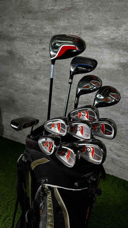 Left Handed Powerbilt GrandSlam Golf Set
