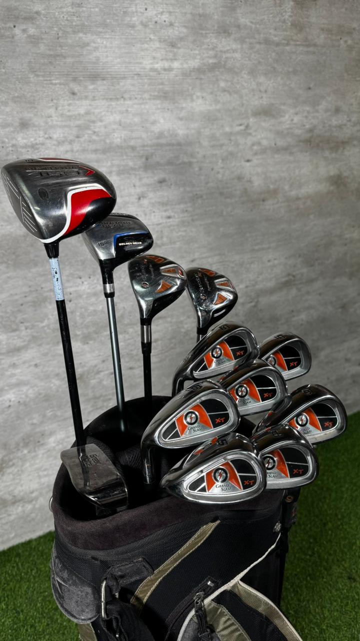 Left Handed Powerbilt GrandSlam Golf Set