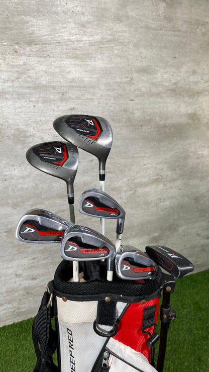 Kids Wilson Deep Red Junior(12-14) Golf Set