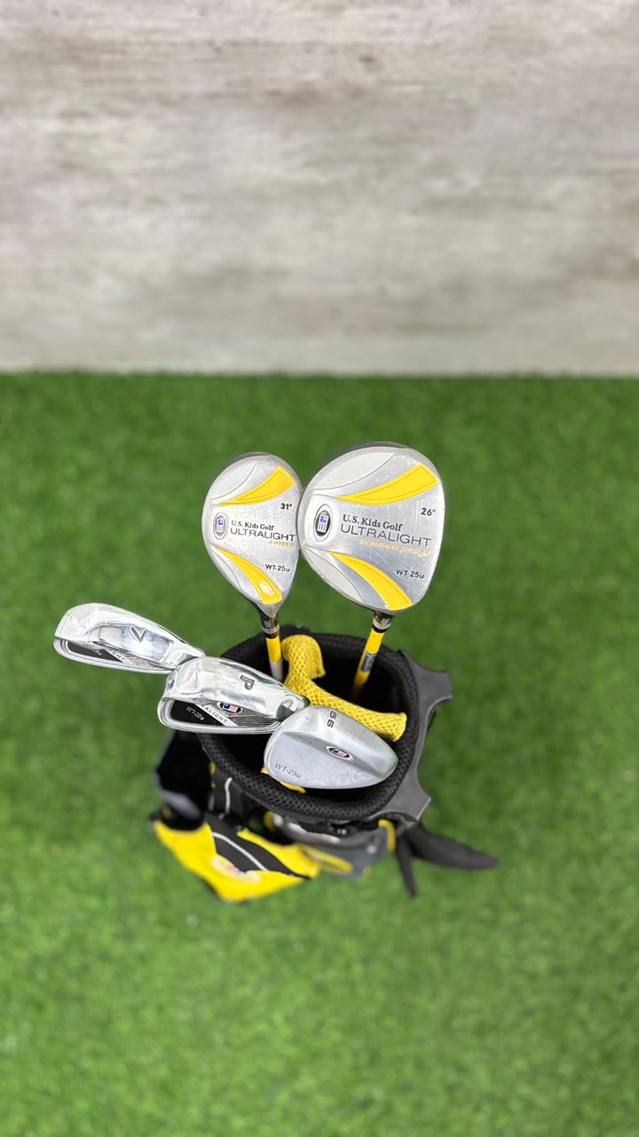 U.S. Kids Golf Ultralight WT-25u Junior (5-7) Golf Set