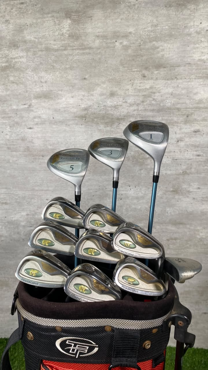 Golden Bear Power Curve Golf Set