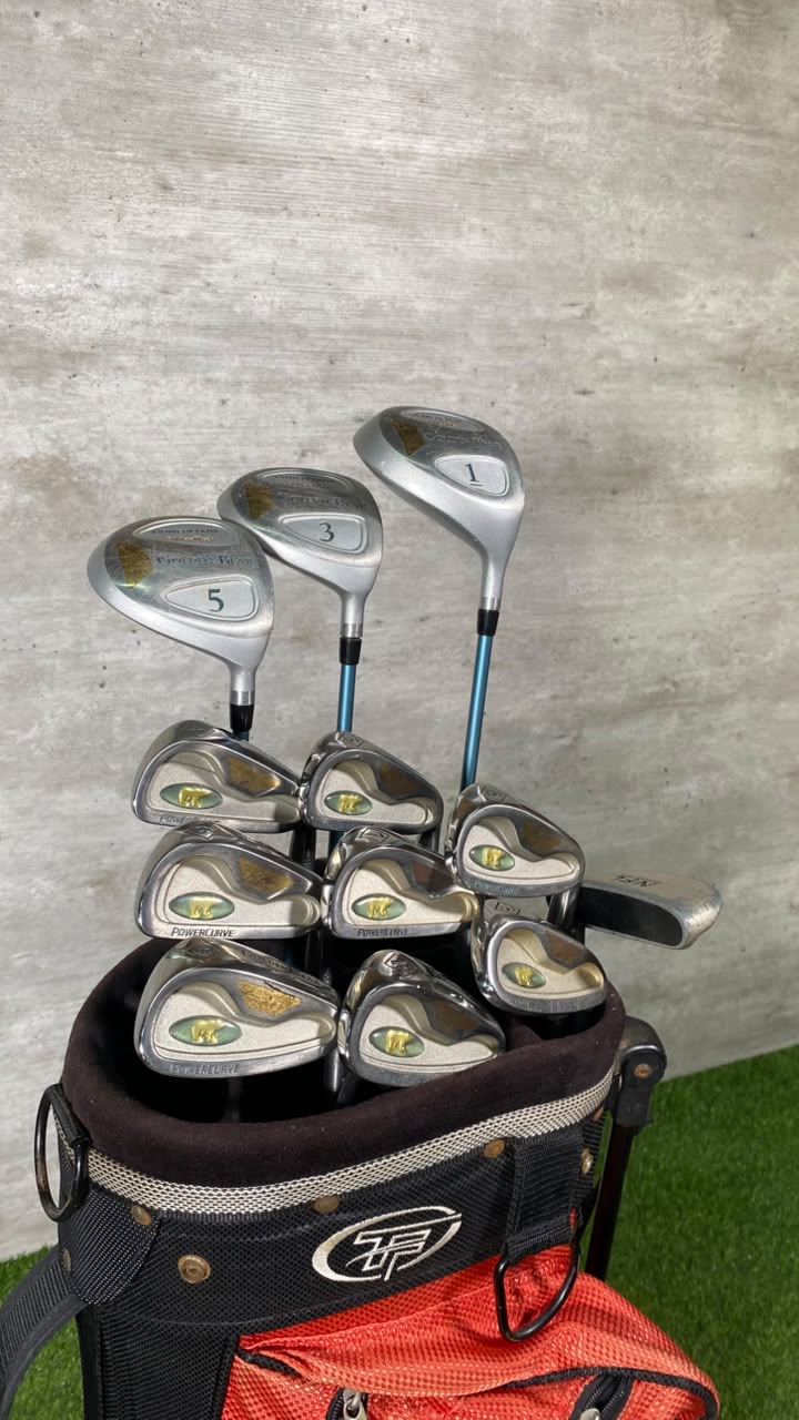 Golden Bear Power Curve Golf Set
