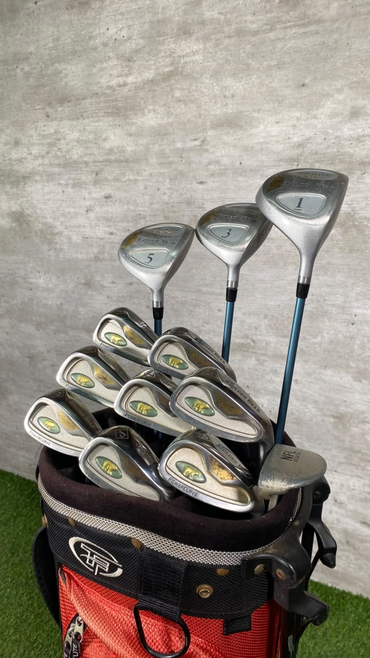 Golden Bear Power Curve Golf Set