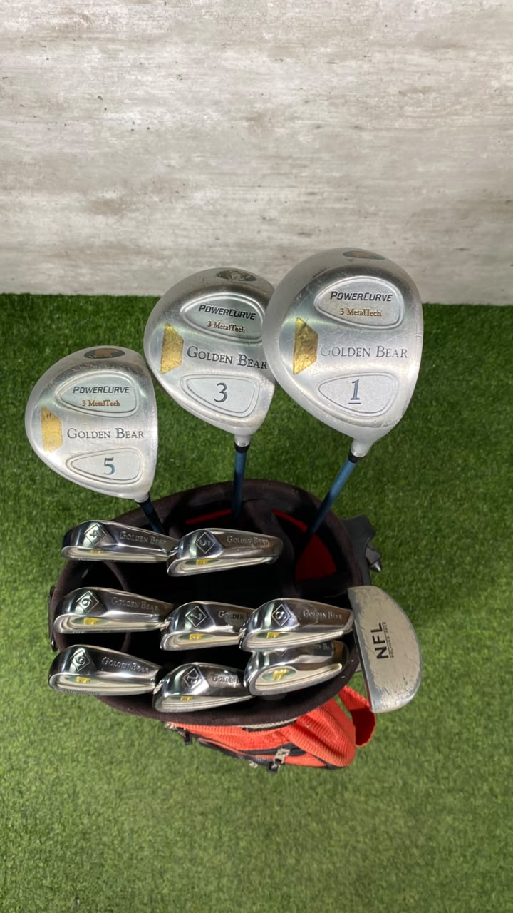 Golden Bear Power Curve Golf Set