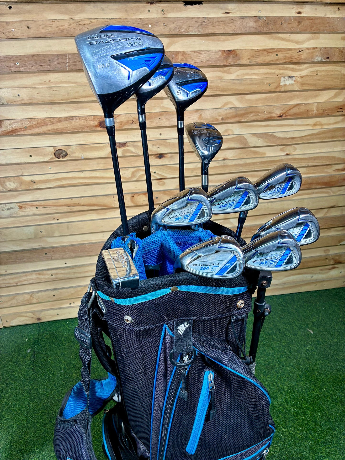 Left Handed Tour edge Bazooka 360 Golf set