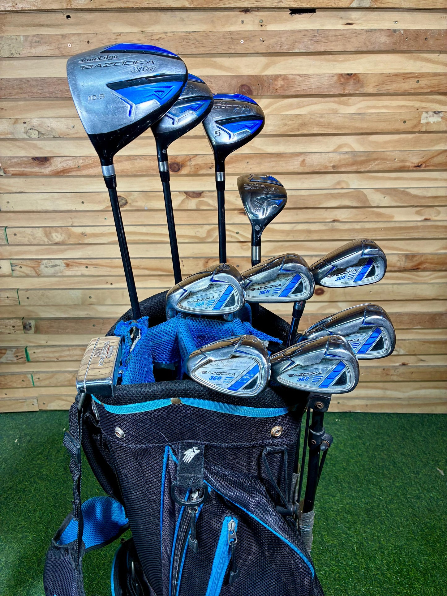 Left Handed Tour edge Bazooka 360 Golf set